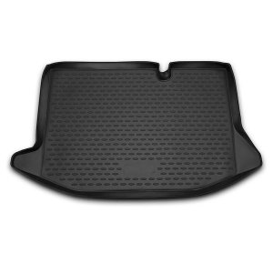 Ford Fiesta Trunk Mat - Omac - TPE - Black - '11-'19